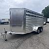 2026 Featherlite 16ft Aluminum Bumper Pull