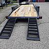 Black 2021 Advantage 80" x 20ft Equipment Trailer