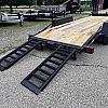 Black 2021 Advantage 80" x 20ft Equipment Trailer
