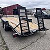 Black 2021 Advantage 80" x 20ft Equipment Trailer
