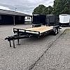 Black 2021 Advantage 80" x 20ft Equipment Trailer