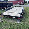 Black 2022 Load Trail 83" x 18ft Equipment Trailer