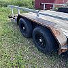 Black 2022 Load Trail 83" x 18ft Equipment Trailer