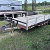 Black 2022 Load Trail 83" x 18ft Equipment Trailer