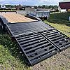 Black 2026 Canada Trailers 102 x 22ft Equipment Trailer
