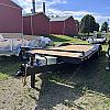 Black 2026 Canada Trailers 102 x 22ft Equipment Trailer