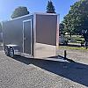 Silver 2026 Bearco 7 x 16 x 7ft Tall Aluminum Cargo Trailer