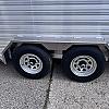 Silver 2027 AgHAUL 7 x 16 x 7ft Tall Aluminum