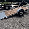 Galvanized 2027 Canada Trailers 80" x 14ft Manual Tilt