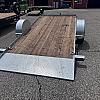 Galvanized 2027 Canada Trailers 80" x 14ft Manual Tilt