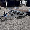 Galvanized 2027 Canada Trailers 80" x 14ft Manual Tilt
