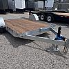Galvanized 2027 Canada Trailers 80" x 14ft Manual Tilt