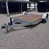 Galvanized 2027 Canada Trailers 80" x 14ft Manual Tilt
