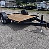 Black 2027 Canada Trailers 6 x 12 Manual Tiltbed