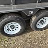 Gray 2026 CornPro 6'8" x 16 x 7'6" Tall Bumper Pull 2 - 5,000lb Axles at Belore Trailer Sales