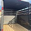Gray 2026 CornPro 6'8" x 16 x 7'6" Tall Bumper Pull 2 - 5,000lb Axles at Belore Trailer Sales