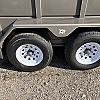 Pewter 2027 CornPro 6 x 18 x 6ft 6" Tall Bumper Pull 2 - 3500lb Axles at Belore Trailer Sales