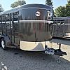 Gray 2027 CornPro 6 x 14 x 6ft 6" Tall Bumper Pull 2 - 3500lb Axles at Belore Trailer Sales