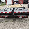 Black 2027 Canada Trailers 102 x 25ft Triple Axle Deckover Gooseneck 2 - 7,000lb Axles at Belore Trailer Sales