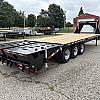 Black 2027 Canada Trailers 102 x 25ft Triple Axle Deckover Gooseneck 2 - 7,000lb Axles at Belore Trailer Sales