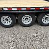 Black 2027 Canada Trailers 102 x 25ft Triple Axle Deckover Gooseneck 2 - 7,000lb Axles at Belore Trailer Sales