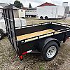 Black 2027 Canada Trailers 5 x 8 Utility Trailer Single 3k Axle at Belore Trailer Sales