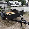 Black 2027 Canada Trailers 5 x 8 Utility Trailer Single 3k Axle at Belore Trailer Sales