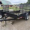 Black 2027 Canada Trailers 5 x 8 Utility Trailer Single 3k Axle at Belore Trailer Sales