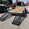 Black 2026 Canada Trailers 82" x 20ft Equipment Trailer 2 - 7,000lb Axles at Belore Trailer Sales