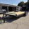 Black 2026 Canada Trailers 82" x 20ft Equipment Trailer 2 - 7,000lb Axles at Belore Trailer Sales