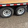 Black 2027 Canada Trailers 102" x 20ft Deckover Flatbed 2 - 7,000lb Axles at Belore Trailer Sales