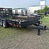 Black 2027 Canada Trailers 82" x 16ft Landscape Trailer 2 - 5,000lb Axles at Belore Trailer Sales