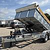 Galvanized 2027 Canada Trailers 83 x 12ft Dump Trailer 2 - 7,000lb Axles at Belore Trailer Sales