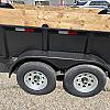 Black 2027 Canada Trailers 6 x 10 Dump Trailer 2 - 5200lb Axles at Belore Trailer Sales