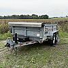 Galvanized 2013 CAM Superline 6 x 10 Dump Trailer 2 - 5,000lb Axles at Belore Trailer Sales
