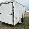 White 2015 Look 6 x 12 Enclosed Cargo Single 3k Axle at Belore Trailer Sales