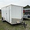 White 2015 Look 6 x 12 Enclosed Cargo Single 3k Axle at Belore Trailer Sales