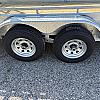 Galvanized 2027 Canada Trailers 80" x 16ft Steel Side Landscape 2 - 5200lb Axles at Belore Trailer Sales