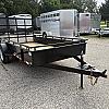 Black 2027 Canada Trailers 6 x 12 Open Utility Single 3k Axle at Belore Trailer Sales