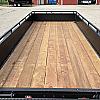Black 2027 Canada Trailers 6 x 12 Open Utility Single 3k Axle at Belore Trailer Sales