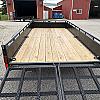 Black 2027 Canada Trailers 80" x 14ft Landscape Trailer 2 - 5200lb Axles at Belore Trailer Sales