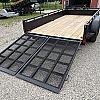 Black 2027 Canada Trailers 80" x 14ft Landscape Trailer 2 - 5200lb Axles at Belore Trailer Sales
