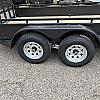 Black 2027 Canada Trailers 80" x 14ft Landscape Trailer 2 - 5200lb Axles at Belore Trailer Sales