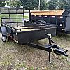 Black 2027 Canada Trailers 5 x 10 Utility Trailer Single 3k Axle at Belore Trailer Sales