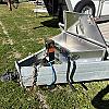 Galvanized 2025 Canada Trailers 7 x 22 Equipment Flatbed 3 - 7,000lb Axles at Belore Trailer Sales