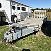 Galvanized 2025 Canada Trailers 7 x 22 Equipment Flatbed 3 - 7,000lb Axles at Belore Trailer Sales