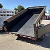Black 2027 Canada Trailers 6 x 12 Dump Trailer 2 - 5,200lb Axles at Belore Trailer Sales