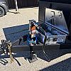 Black 2027 Canada Trailers 6 x 12 Dump Trailer 2 - 5,200lb Axles at Belore Trailer Sales