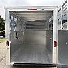 Black 2027 AgHAUL 3 Horse Stock Combo 2 - 5200lb Axles at Belore Trailer Sales