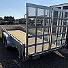 Galvanized 2027 Canada Trailers 7 x 20 Steel Side Landscape 2 - 5200lb Axles at Belore Trailer Sales – Image 4
